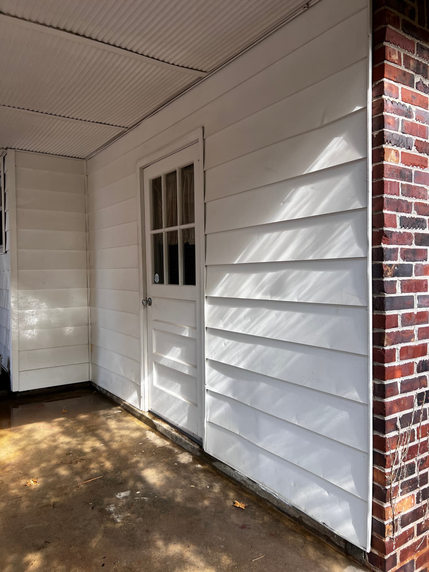 After — House siding & porch — Decatur