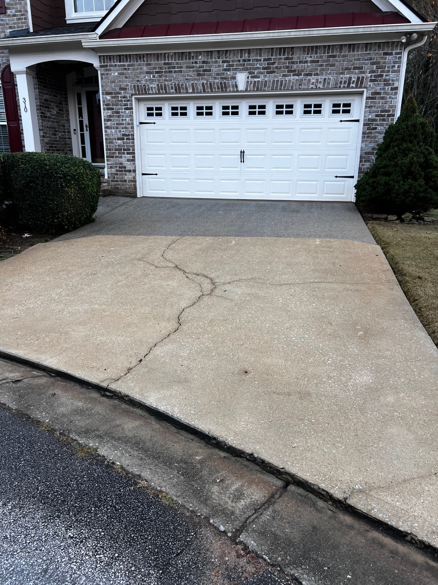 After — Concrete driveway — Avondale Estates